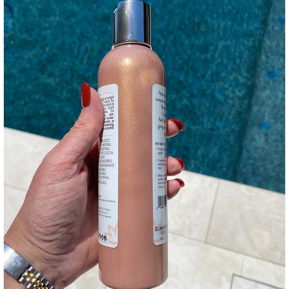 Goddess Glow Shimmer Sunscreen Lotion - Broad Spectrum SPF 40