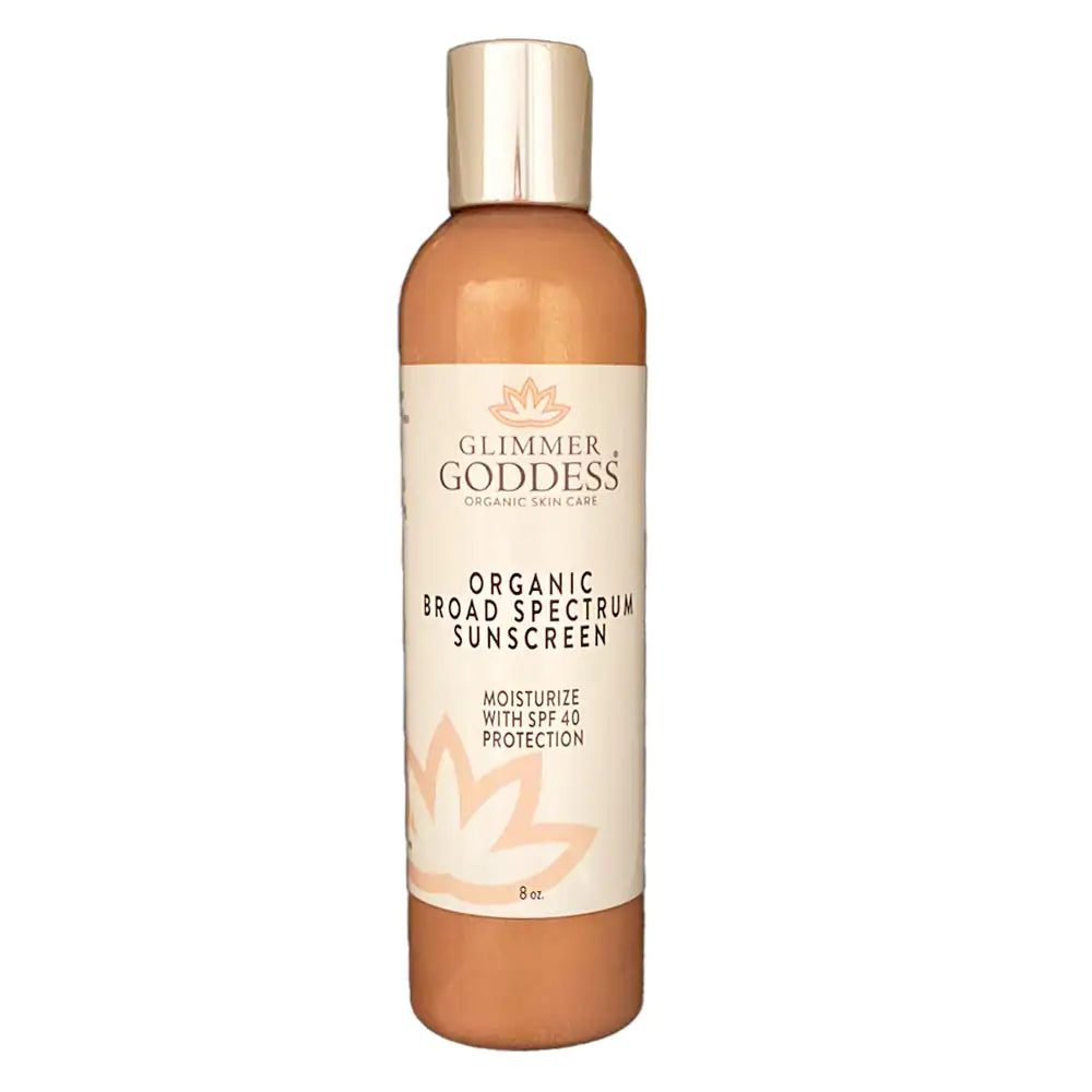 Goddess Glow Shimmer Sunscreen Lotion - Broad Spectrum SPF 40