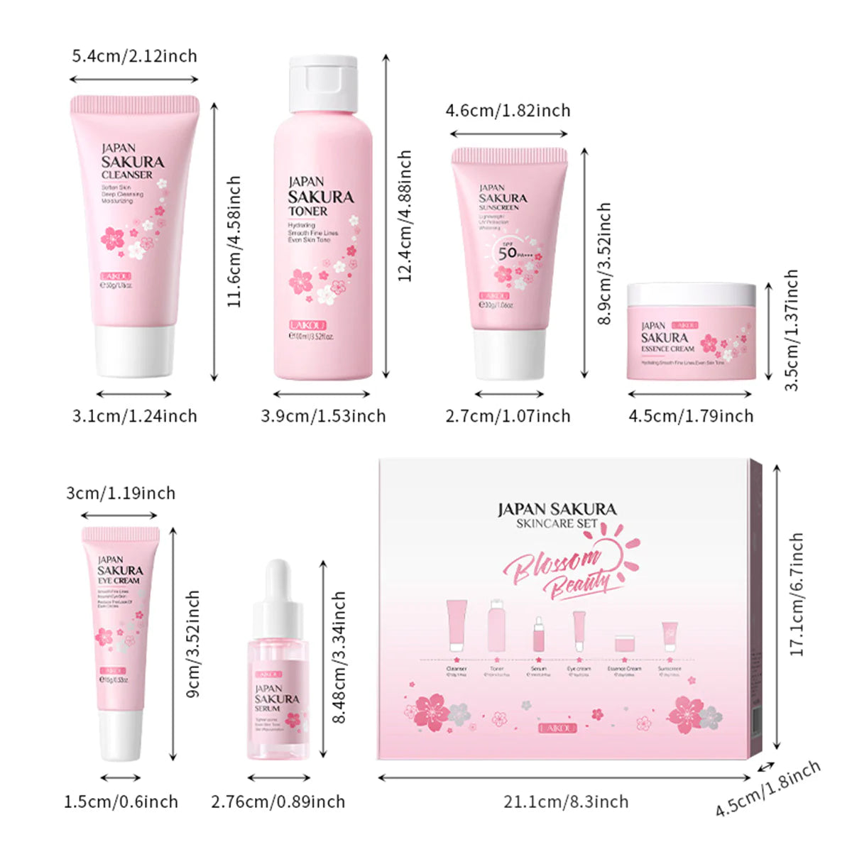 Japan Sakura Skincare Set