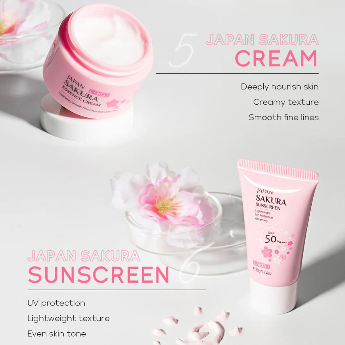 Japan Sakura Skincare Set
