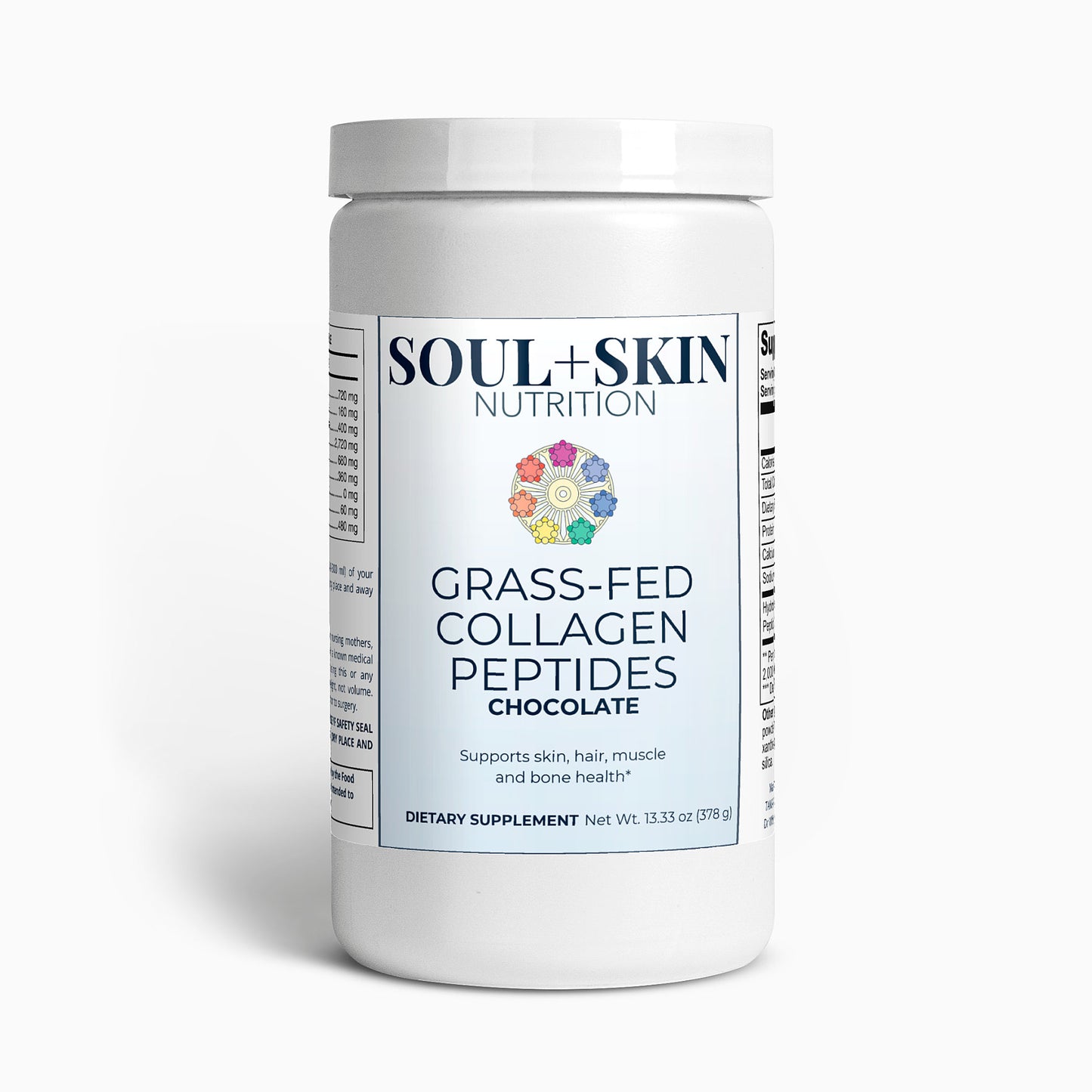 Grass-Fed Collagen Peptides Powder (Chocolate)