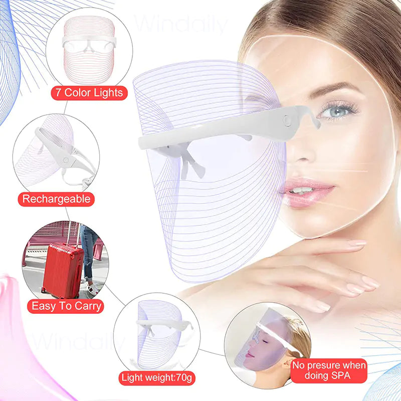 LED Facial Therapy Visor