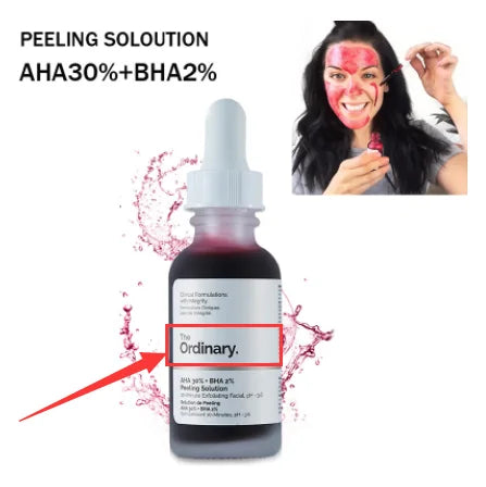 AHA 30% + BHA 2% Face Peeling Solution