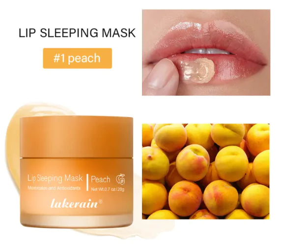 Sleep Lip Balm to Fade Lip Lines & Exfoliate Lips