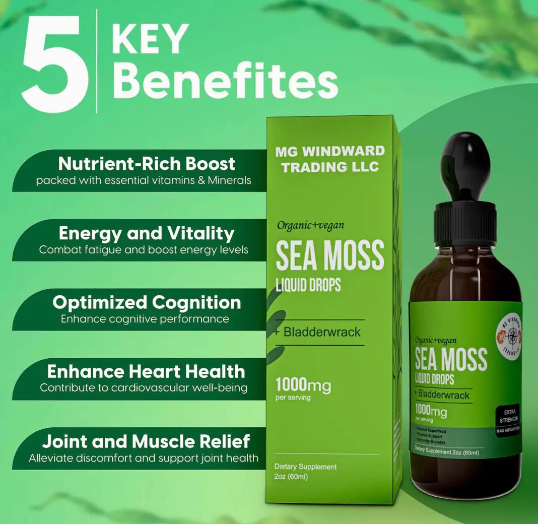 Irish Sea Moss Drops Supplement