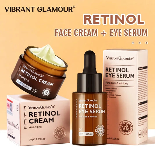 Retinol Face Cream & Eye Serum Duo