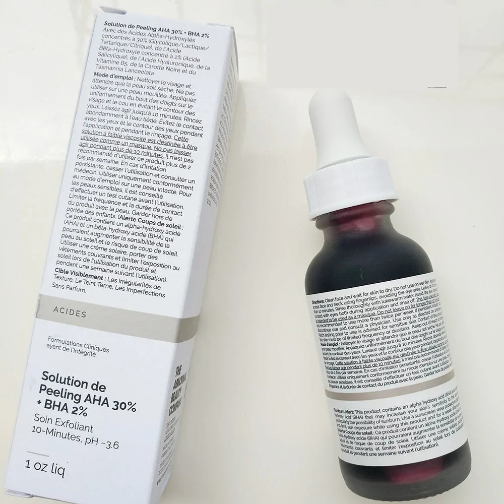 AHA 30% + BHA 2% Face Peeling Solution