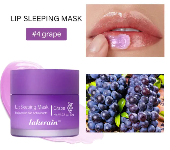 Sleep Lip Balm to Fade Lip Lines & Exfoliate Lips