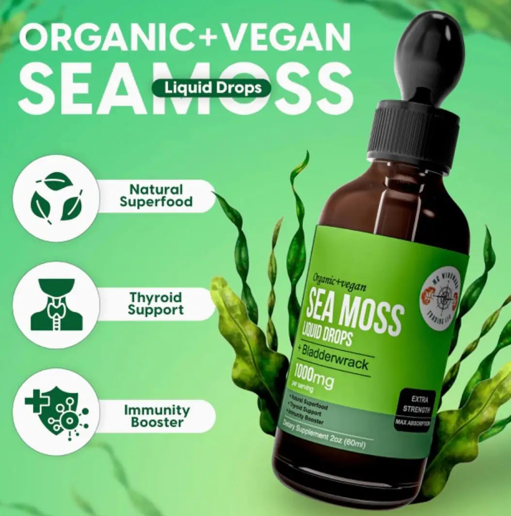 Irish Sea Moss Drops Supplement