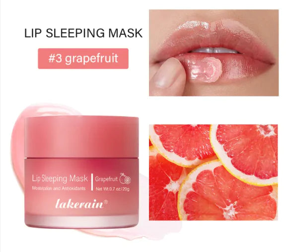 Sleep Lip Balm to Fade Lip Lines & Exfoliate Lips