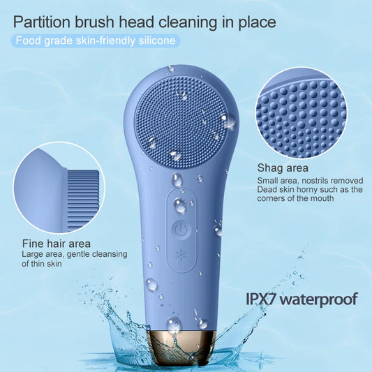 Vibrating Electric Face Cleansing Brush