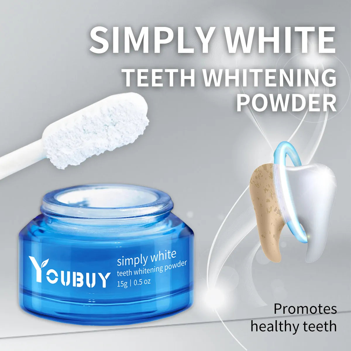 Teeth Whitening Brightening Powder