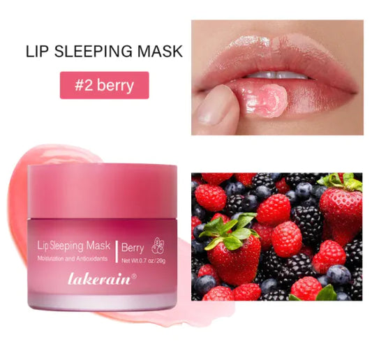 Sleep Lip Balm to Fade Lip Lines & Exfoliate Lips